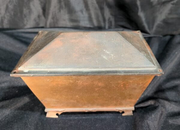 Vintage Bronze Casket (empty) suitable for Larger Relics or Cremation Ashes