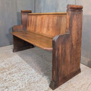 Winchester Elbow Ended Oak T&G Antique Church Chapel Pews Benches