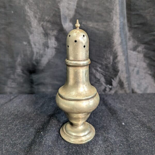 Antique Silver Plated Aspergilium Holy Water Shaker