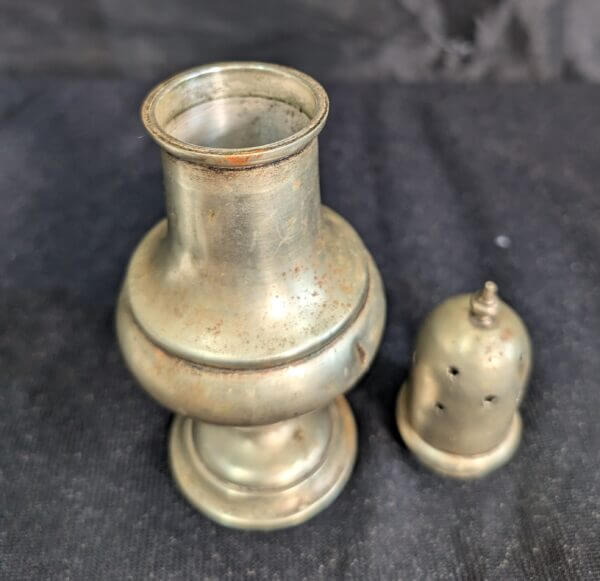 Antique Silver Plated Aspergilium Holy Water Shaker