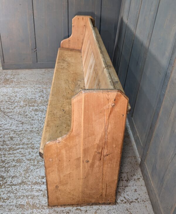 Stripped Antique Pine Church Chapel Pews from St Veronica Rossendale