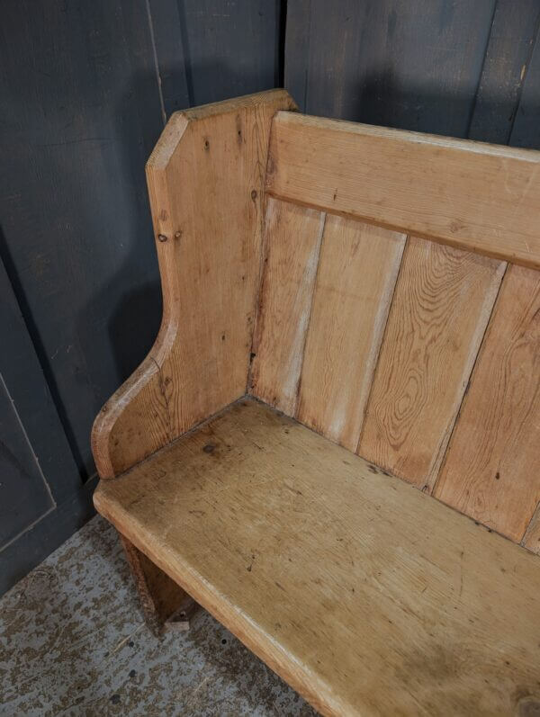 Stripped Antique Pine Church Chapel Pews from St Veronica Rossendale