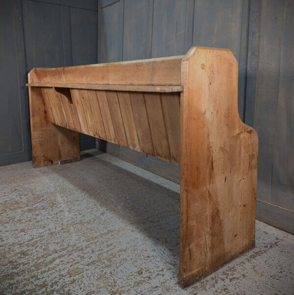 Stripped Antique Pine Church Chapel Pews from St Veronica Rossendale