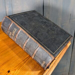 Extra Large Leatherbound 1953 Commemorative Coronation Bible