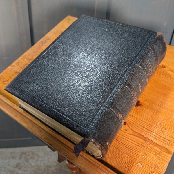 Extra Large Leatherbound 1953 Commemorative Coronation Bible