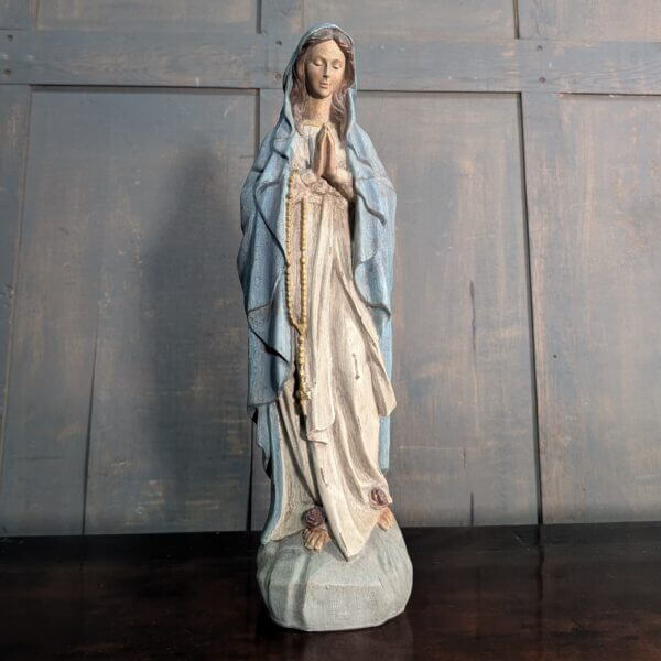 Extremely Convincing Early North European Style Religious Style Madonna The Immaculate Conception