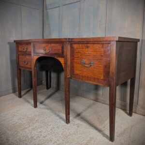 George III Antique Mahogany Sideboard with Large Drawer Adapted to Store Wine - BARGAIN -