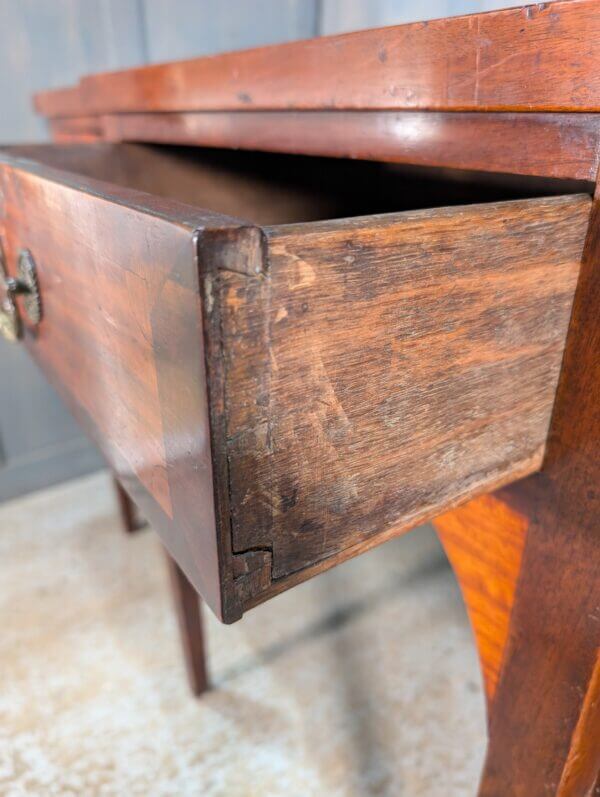 George III Antique Mahogany Sideboard with Large Drawer Adapted to Store Wine - BARGAIN -