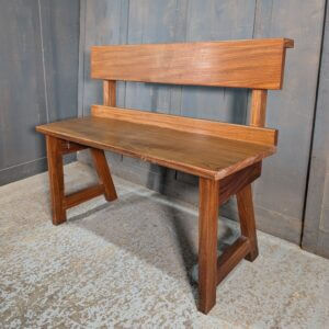 1969 Vintage Danish Design High Quality Teak Benches from St Joseph's Convent East Molesey