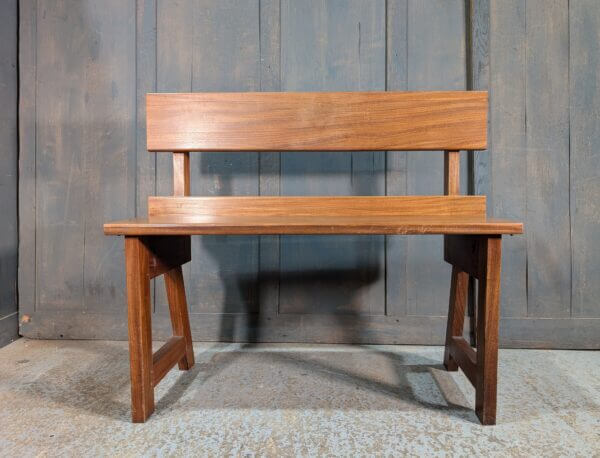 1969 Vintage Danish Design High Quality Teak Benches from St Joseph's Convent East Molesey