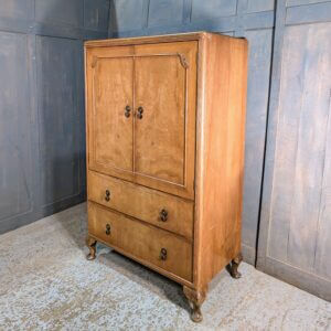 1920's Vintage Fun and Useful Walnut Tallboy Cupboard BARGAIN