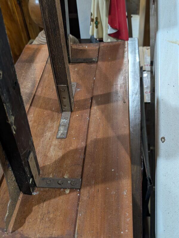 Unusual Crypt find Victorian Metal Crucifixtion Scene from an Essex Village Church