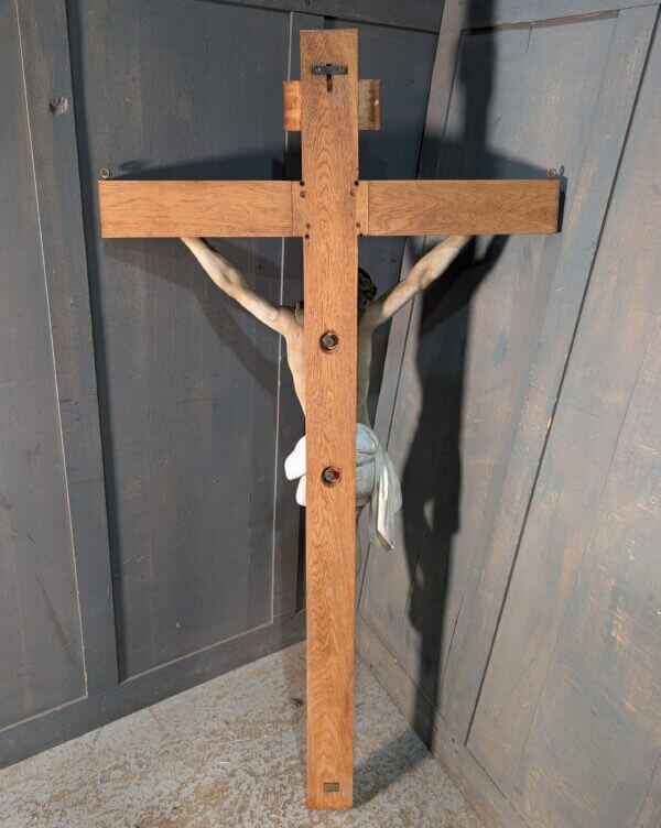 Excellent Quality Large Vintage Crucifix from St Joseph's Convent East Molesey