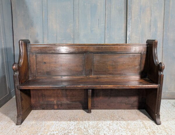 Pine Big Panel Back Church Chapel Pews from All Saints Highgate London