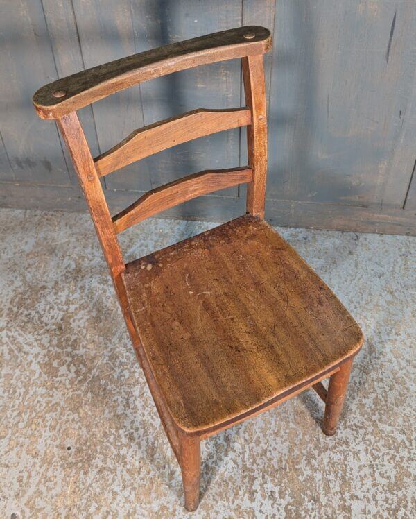 1950's Vintage Essex Double Pilgrim Ladderback Chapel Church Chairs