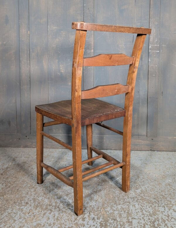 1950's Vintage Essex Double Pilgrim Ladderback Chapel Church Chairs