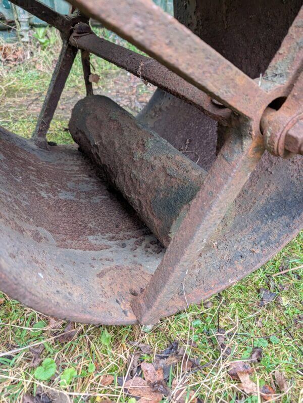 Antique Iron & Steel Grass Roller