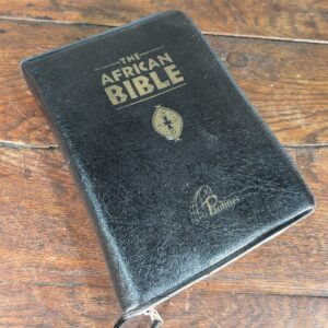 1999 'The African Bible' in Leatherette Zip Binding by Paulines Kenya