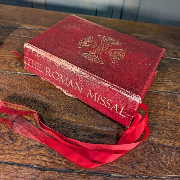 The Roman Missal 1974 from St Joseph's Convent East Molesey