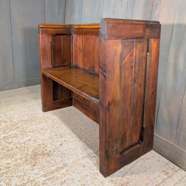 19th Century Pine Box Pews Benches from St James Church Weybridge Type 2