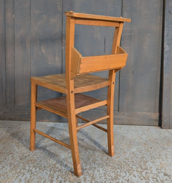 Bargain Utility 1970's Vintage Elm & Beech Church Chapel Chairs