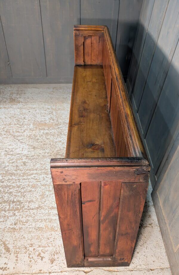 19th Century Pine Box Pews Benches from St James Church Weybridge Type 2