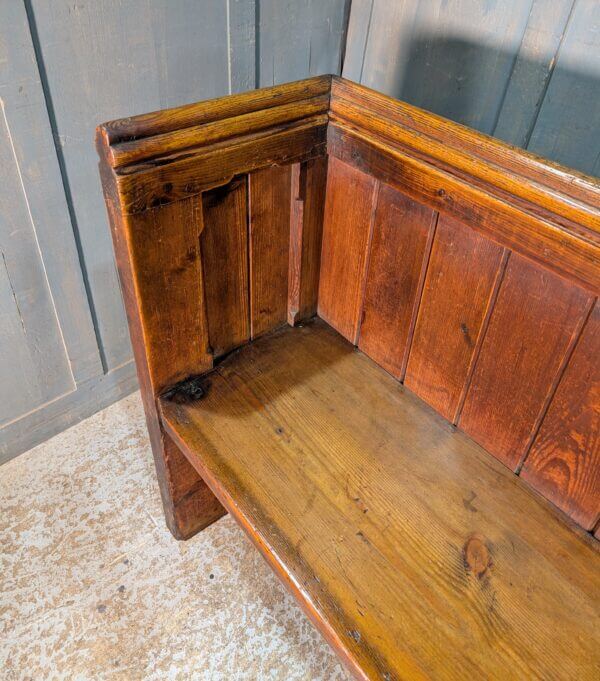 19th Century Pine Box Pews Benches from St James Church Weybridge Type 2