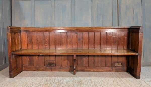 19th Century Pine Box Pews Benches from St James Church Weybridge Type 2