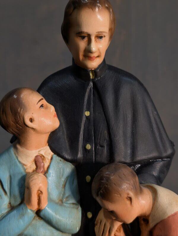 Rare Pre Canonised Religious Statue of Don Bosco