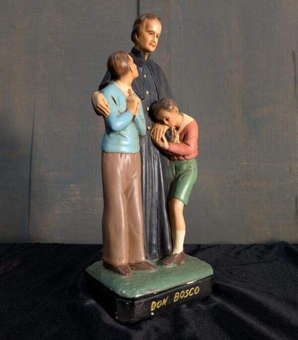 Rare Pre Canonised Religious Statue of Don Bosco