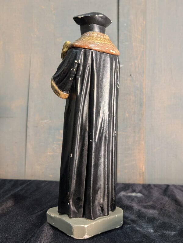 Rare Original English Religous Statue of St Thomas More