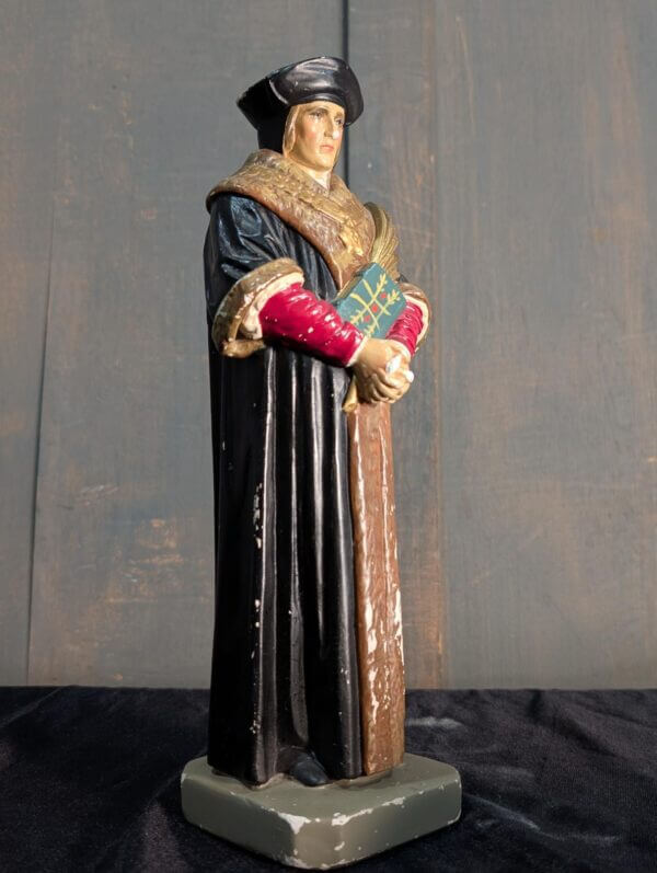 Rare Original English Religous Statue of St Thomas More