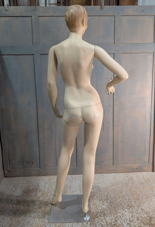 1980's Vintage Lifesize Female Clothes Mannequin