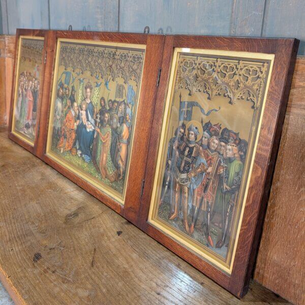 The Best of the Best - 1874 Arundel Society Triptych Depicting The Adoration of The Magi