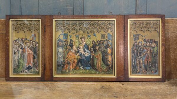 The Best of the Best - 1874 Arundel Society Triptych Depicting The Adoration of The Magi