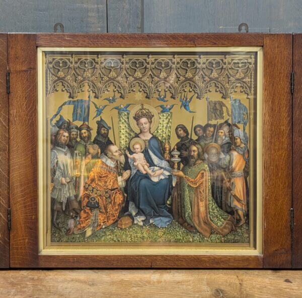 The Best of the Best - 1874 Arundel Society Triptych Depicting The Adoration of The Magi