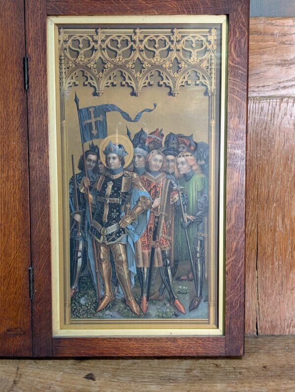 The Best of the Best - 1874 Arundel Society Triptych Depicting The Adoration of The Magi