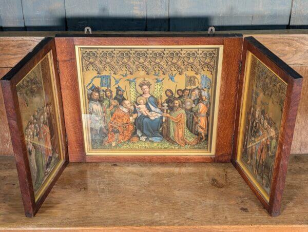 The Best of the Best - 1874 Arundel Society Triptych Depicting The Adoration of The Magi