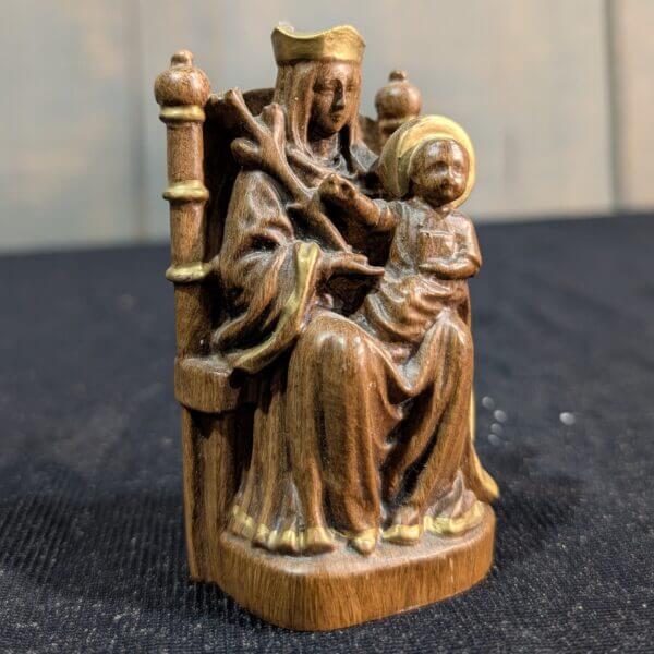 Small Heavy Resin Religious Statue Our Lady of Walsingham