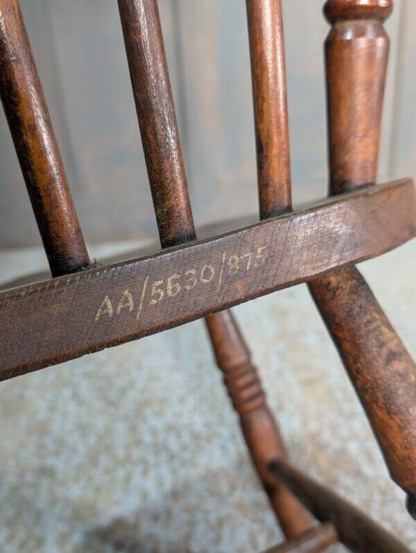 Victorian Elm & Beech Kitchen Style Stick Back Church Chairs