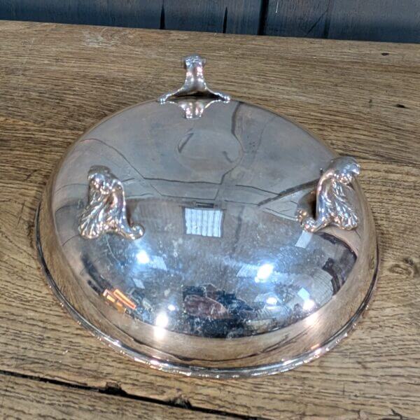 Quality Vintage Silver Plate Memorial Communion Bowl