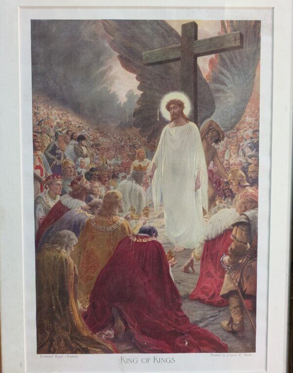 Good Quality Framed Print of King of Kings by Charles Butler