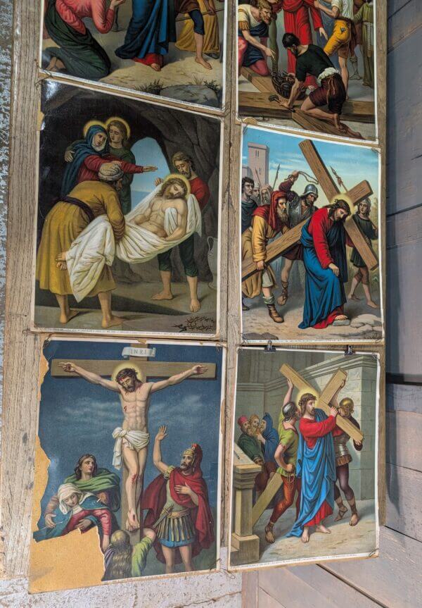 Eight Antiquarian German Stations of the Cross