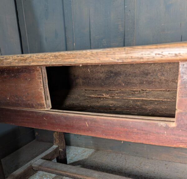 Antique 19th Century Oak French 'Bread' Table