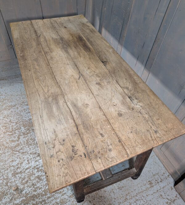 Antique 19th Century Oak French 'Bread' Table