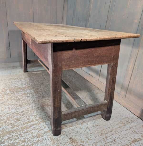 Antique 19th Century Oak French 'Bread' Table