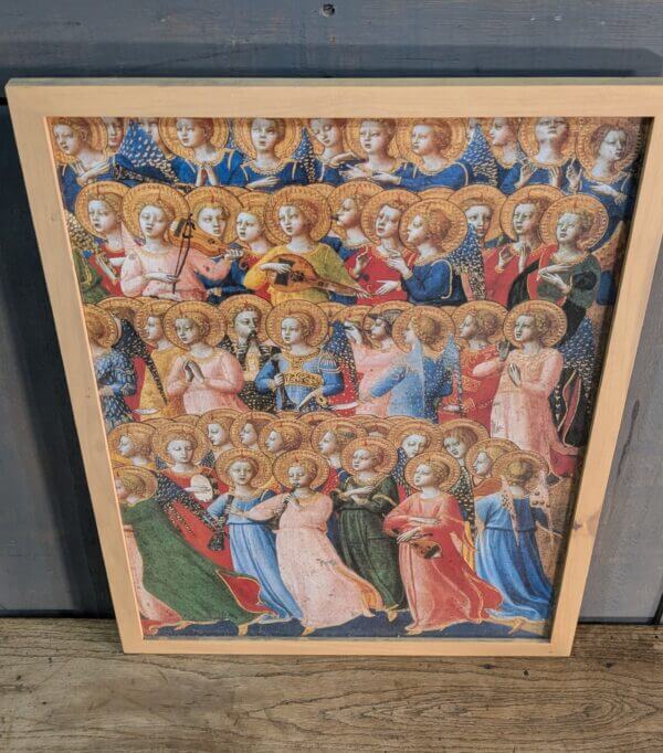 Larger Size Framed Colour Print Detail of Fra Angelico's 'Christ Glorified'