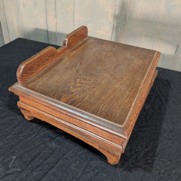 Excellent Quality Antique Oak Adjustable Missal Table Book Stand