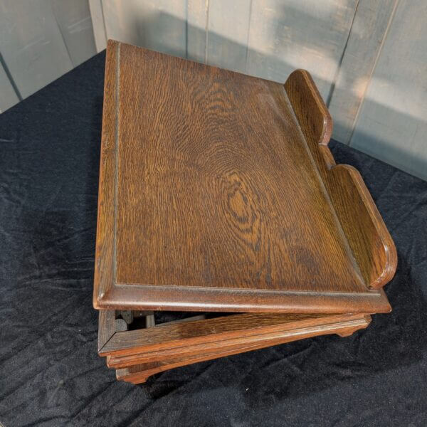 Excellent Quality Antique Oak Adjustable Missal Table Book Stand