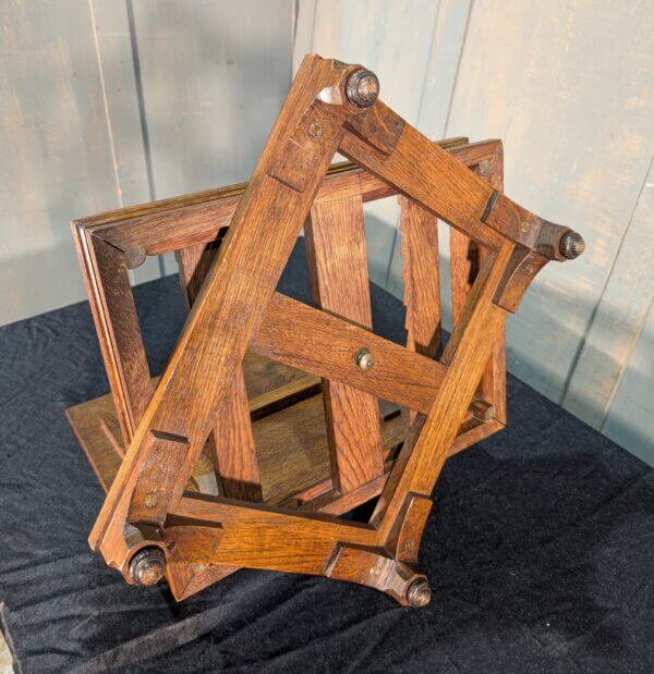 Excellent Quality Antique Oak Adjustable Missal Table Book Stand